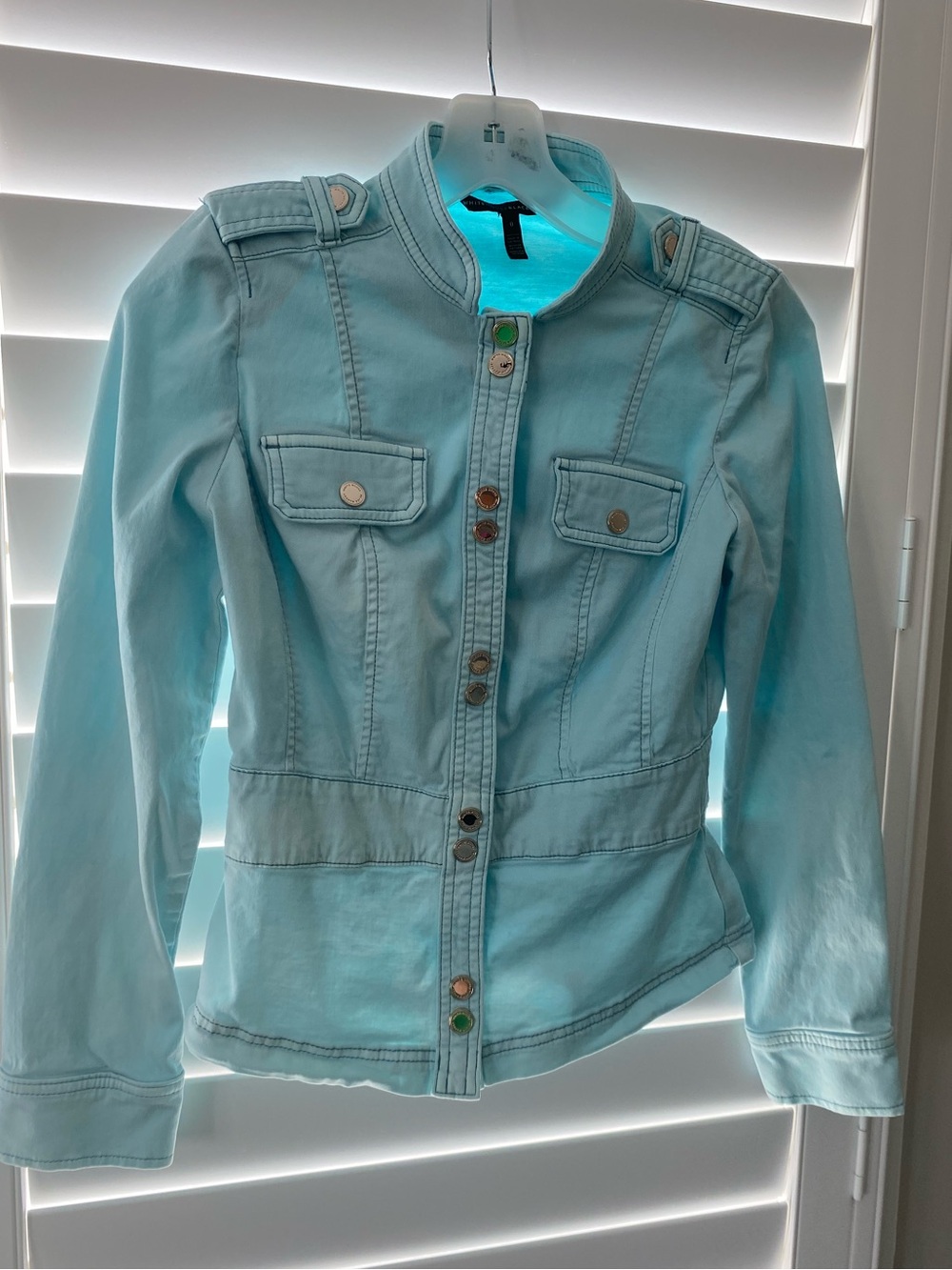 WHBM Aqua light Jacket